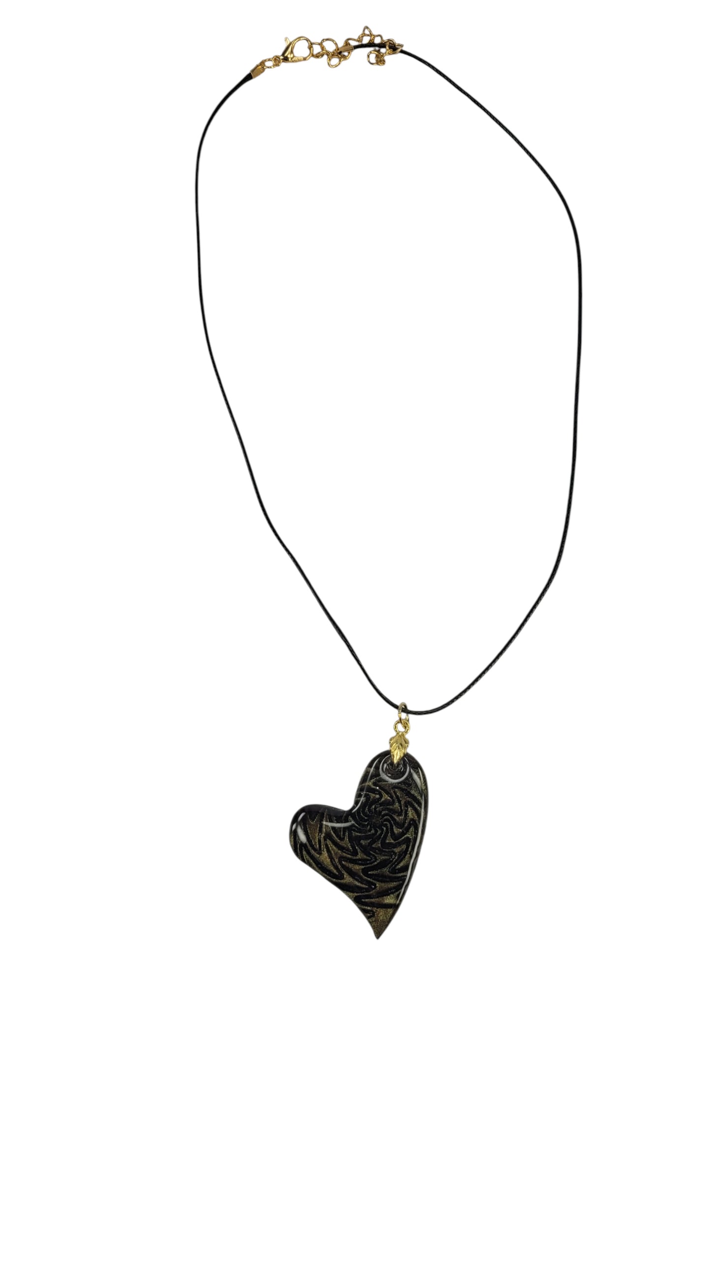 Golden heart shaped Necklace