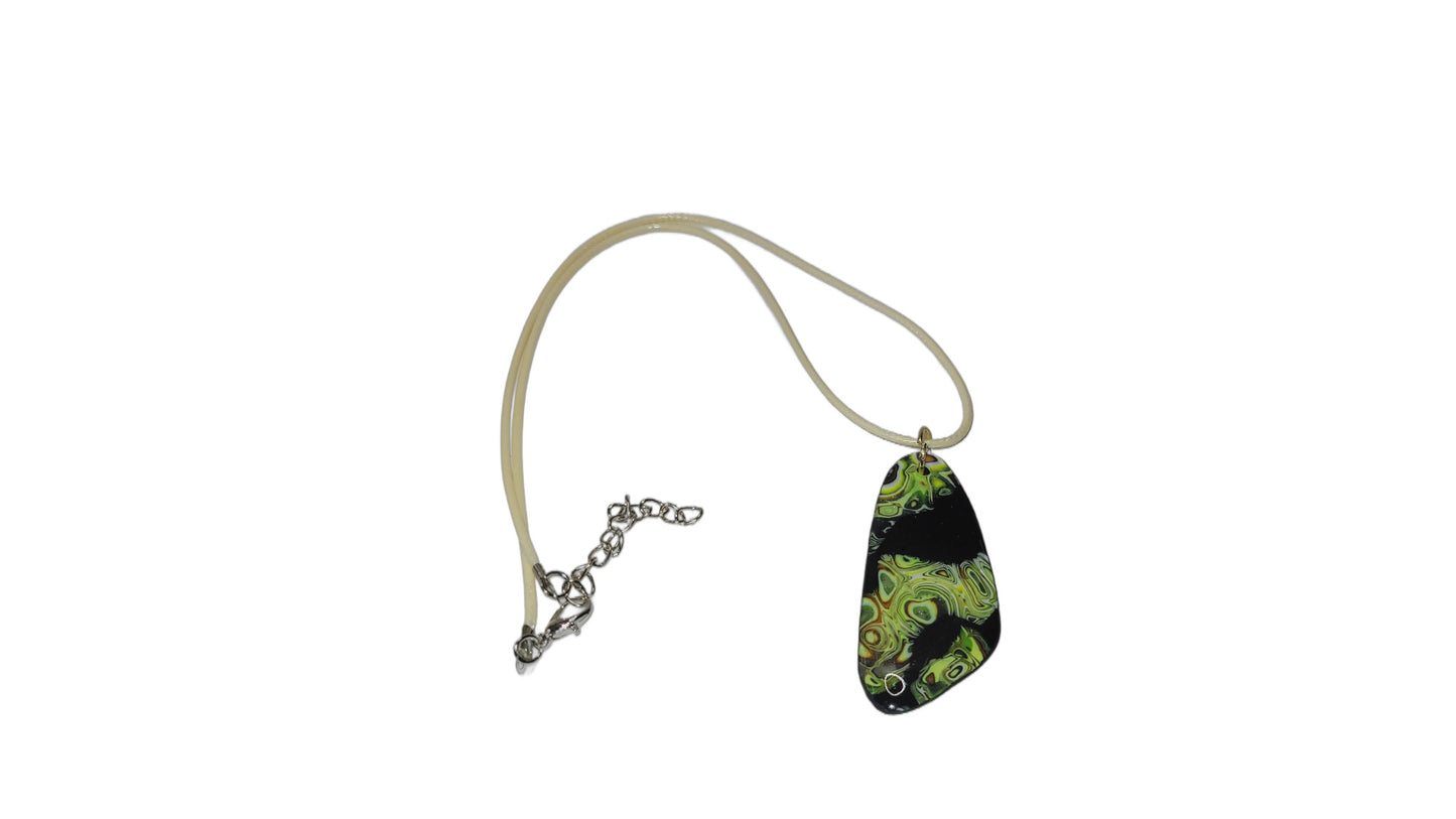 Faux unique stone Necklace