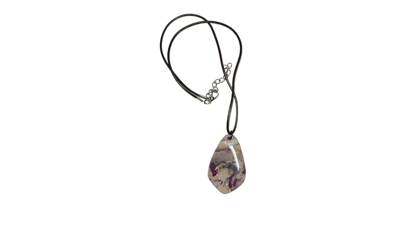 White translucent Necklace