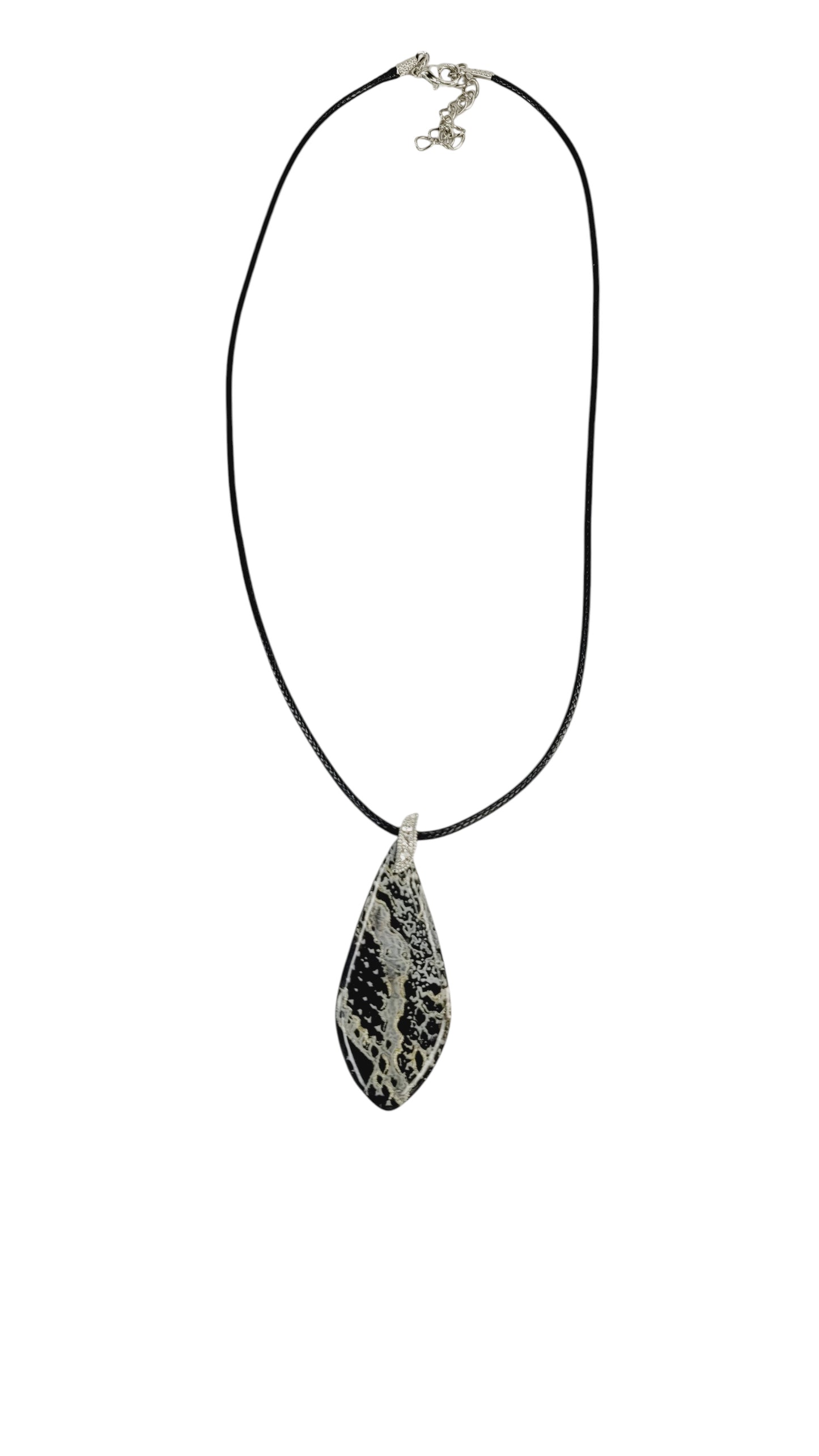 Modern with snake-skin inspired pattern Necklace