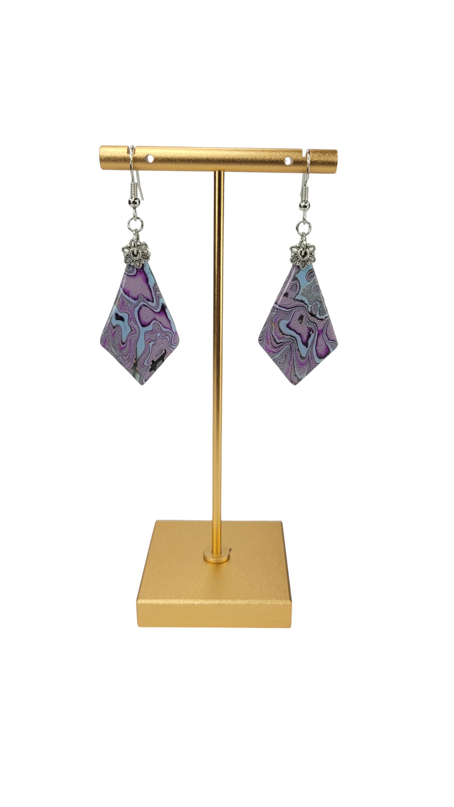 Retro vibe diamond shape Earrings