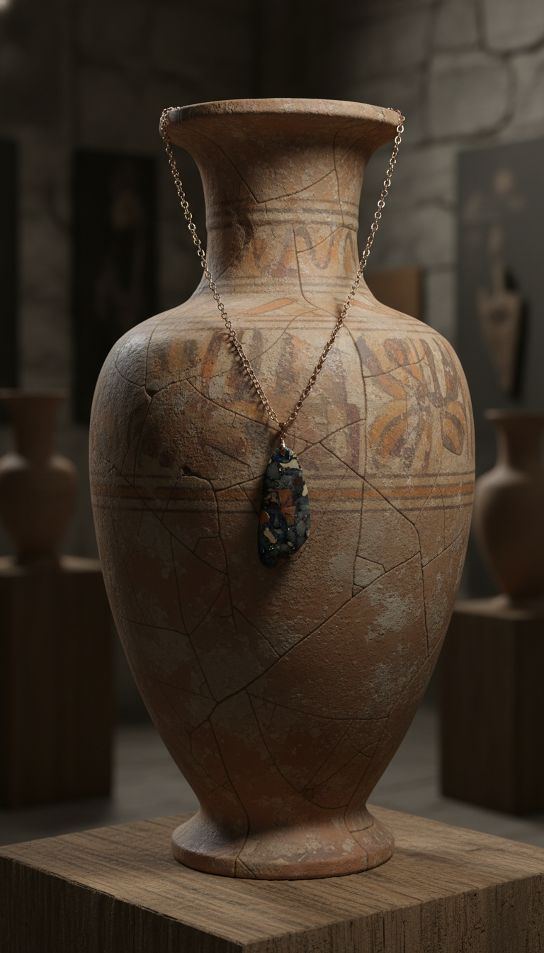 Faux stone Necklace