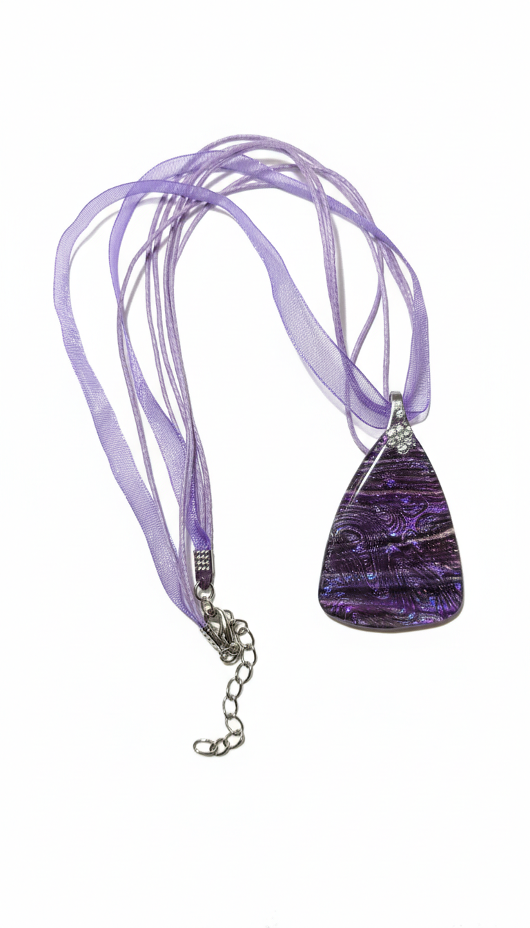 Bright purple Necklace