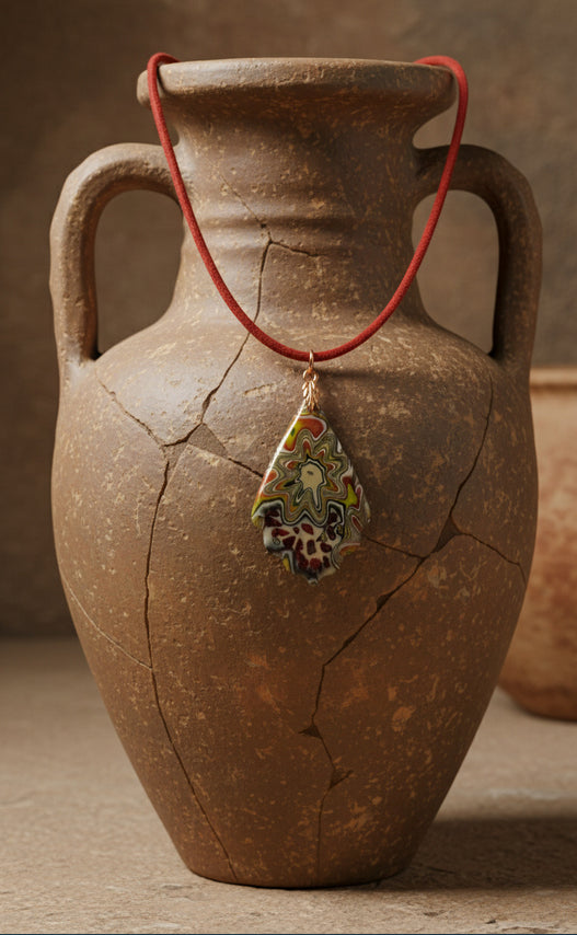 Gorgeous flower abstract Necklace