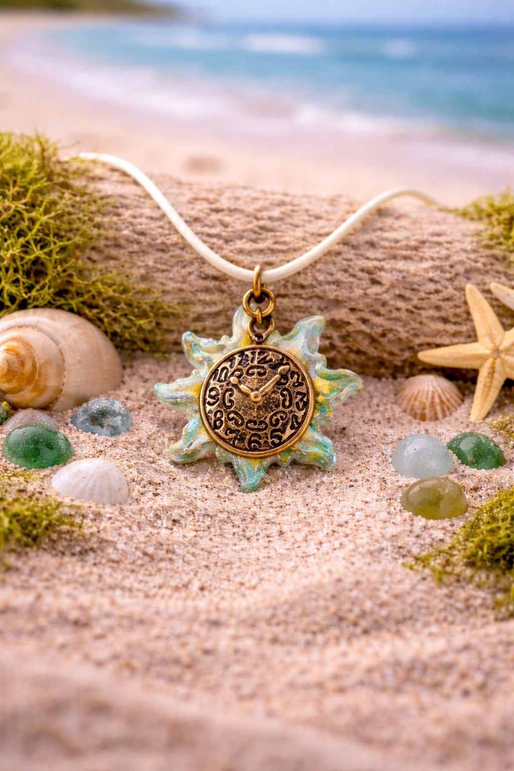 Whimsical, time-touched Necklace