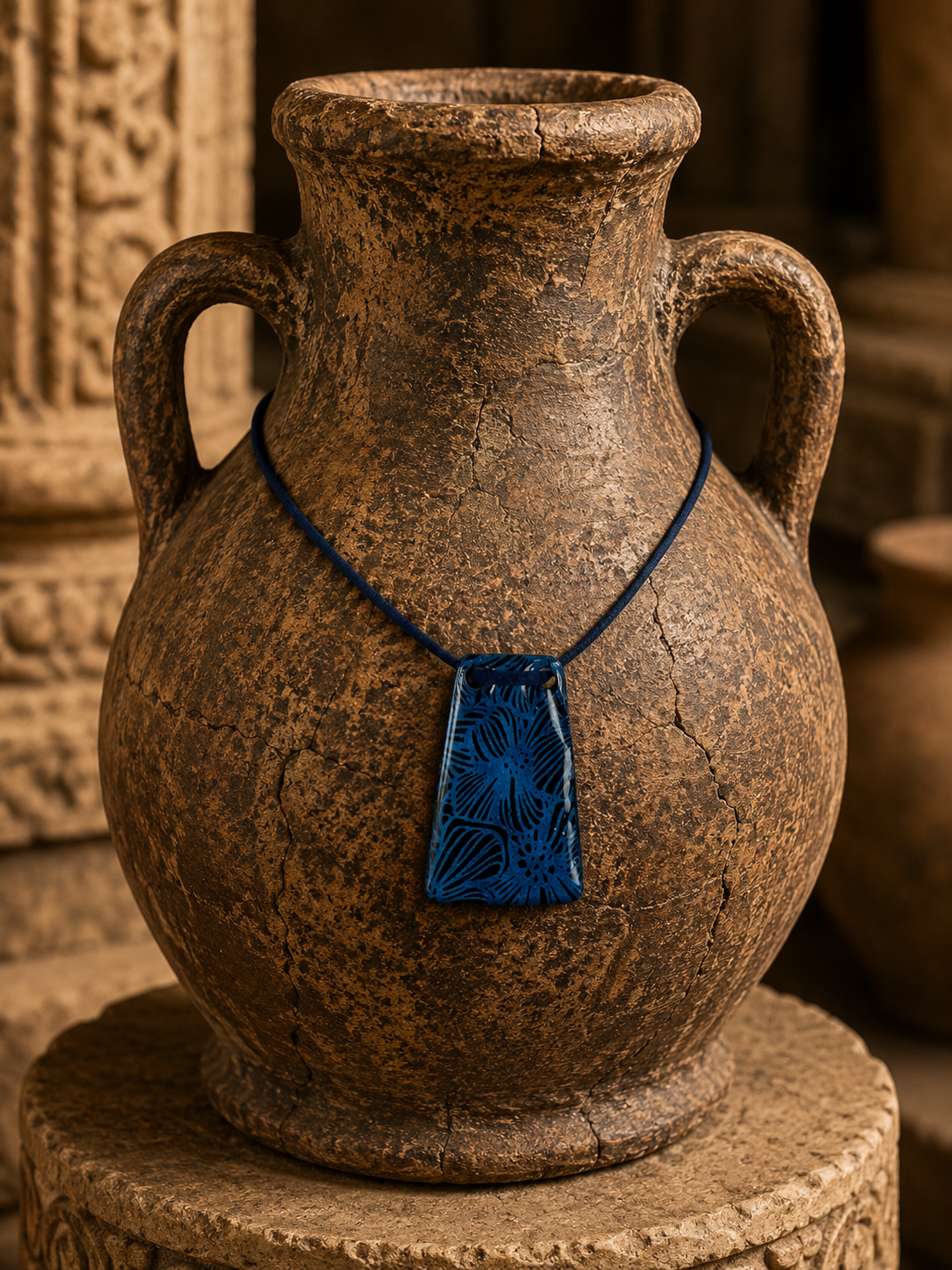 Ocean-inspired pendant Necklace
