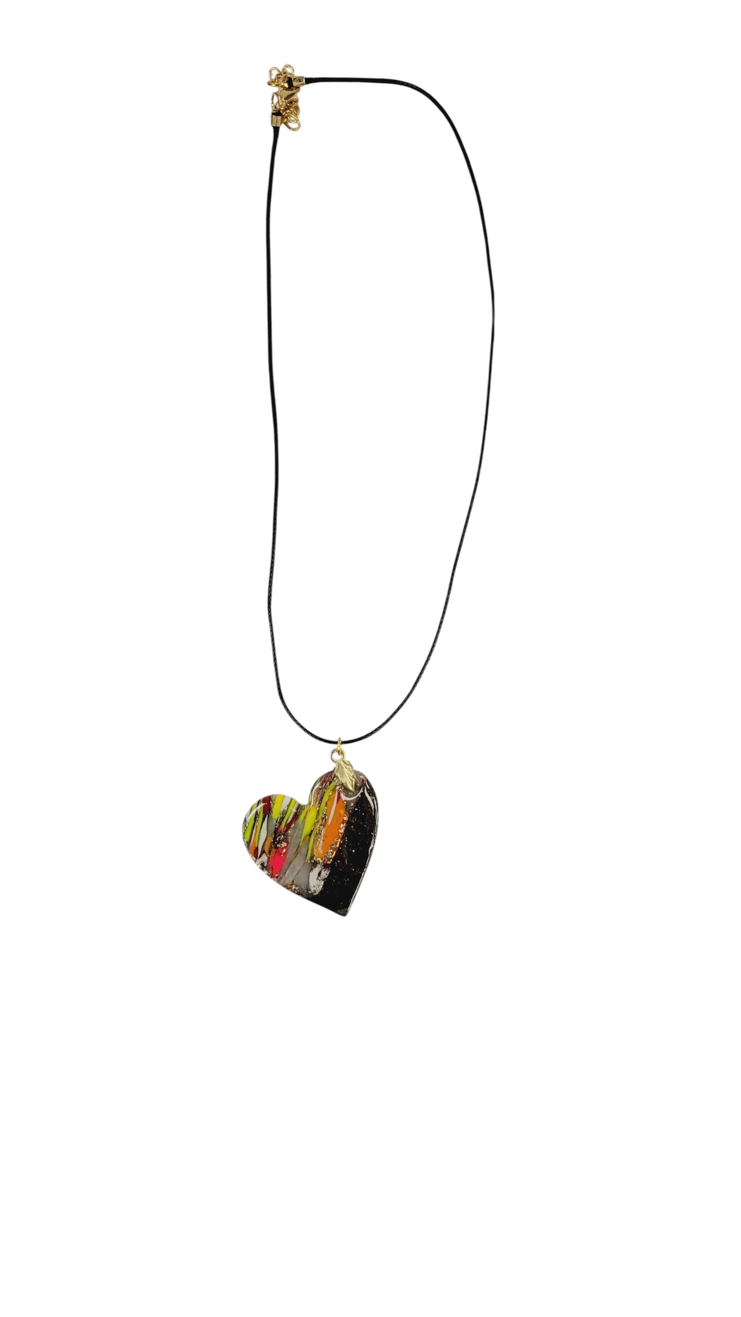 Striking heart-shaped pendant Necklace