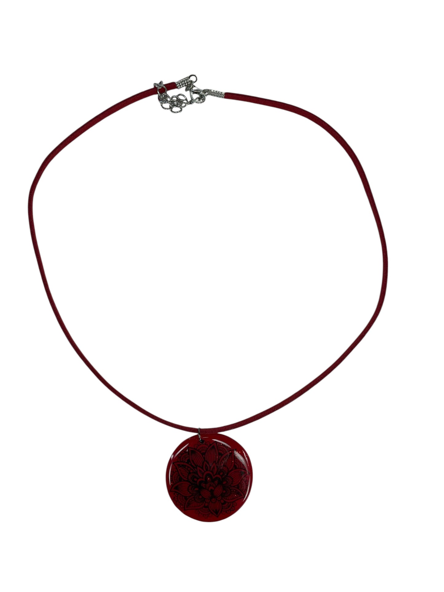 Bold and elegant mandala pendant Necklace