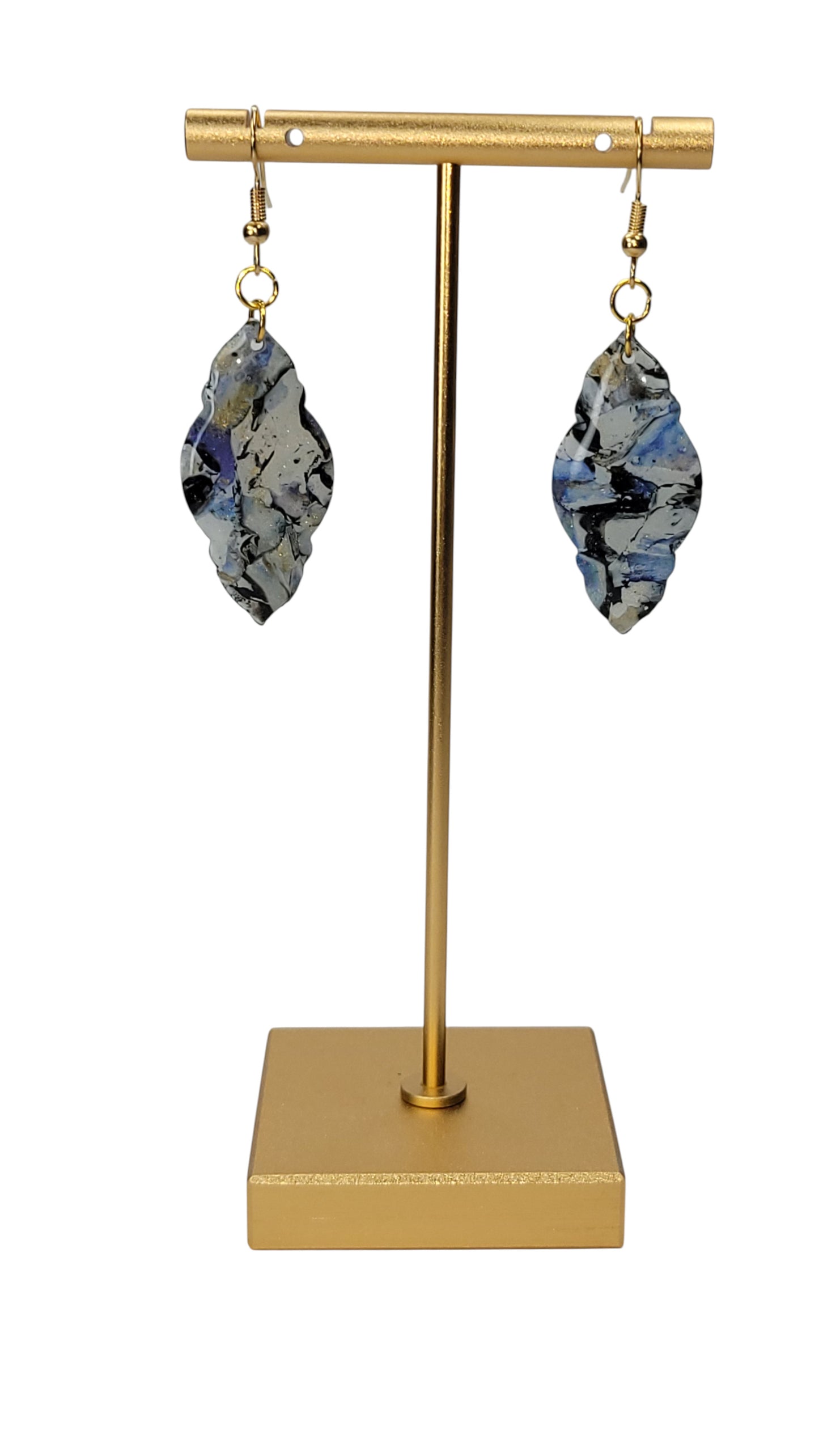 Leaf-like drops Earrings