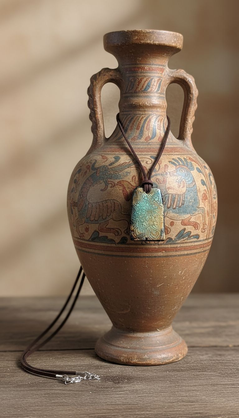 Antiqued Necklace