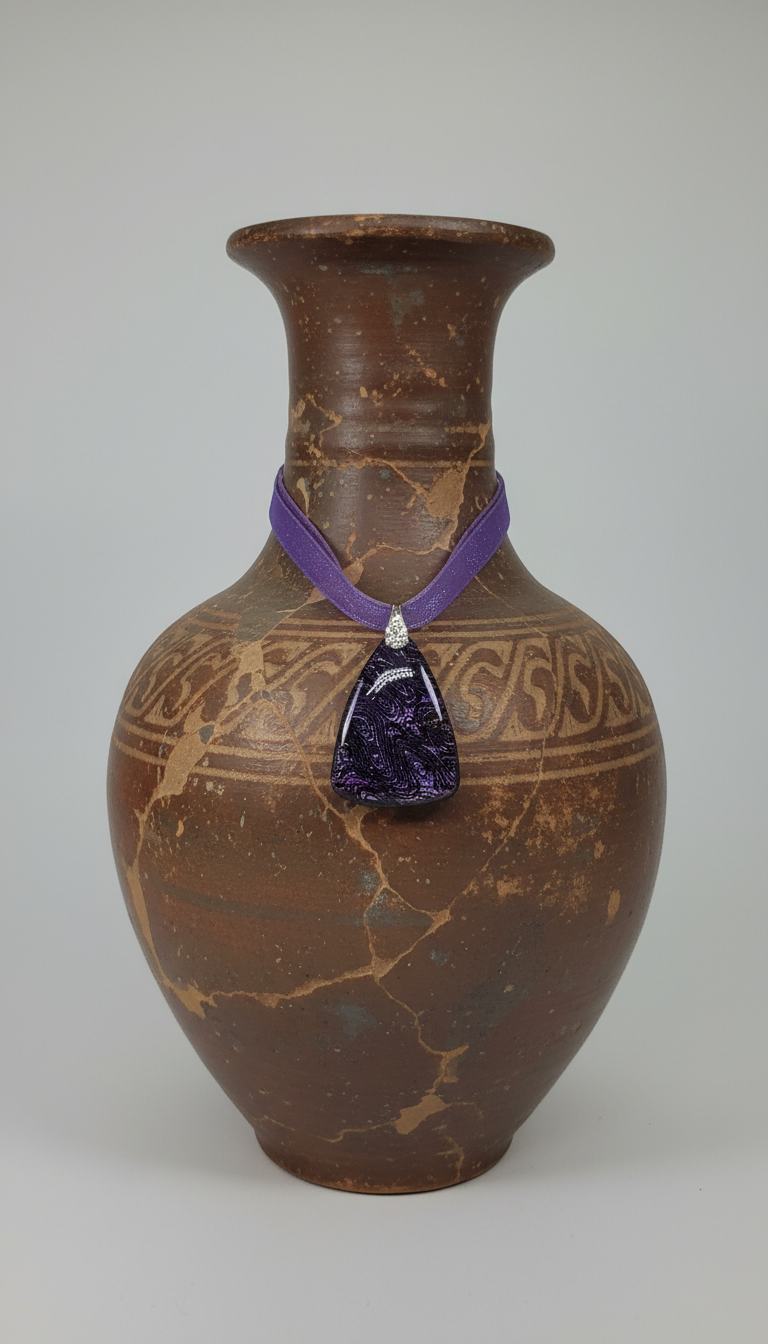 Bright purple Necklace