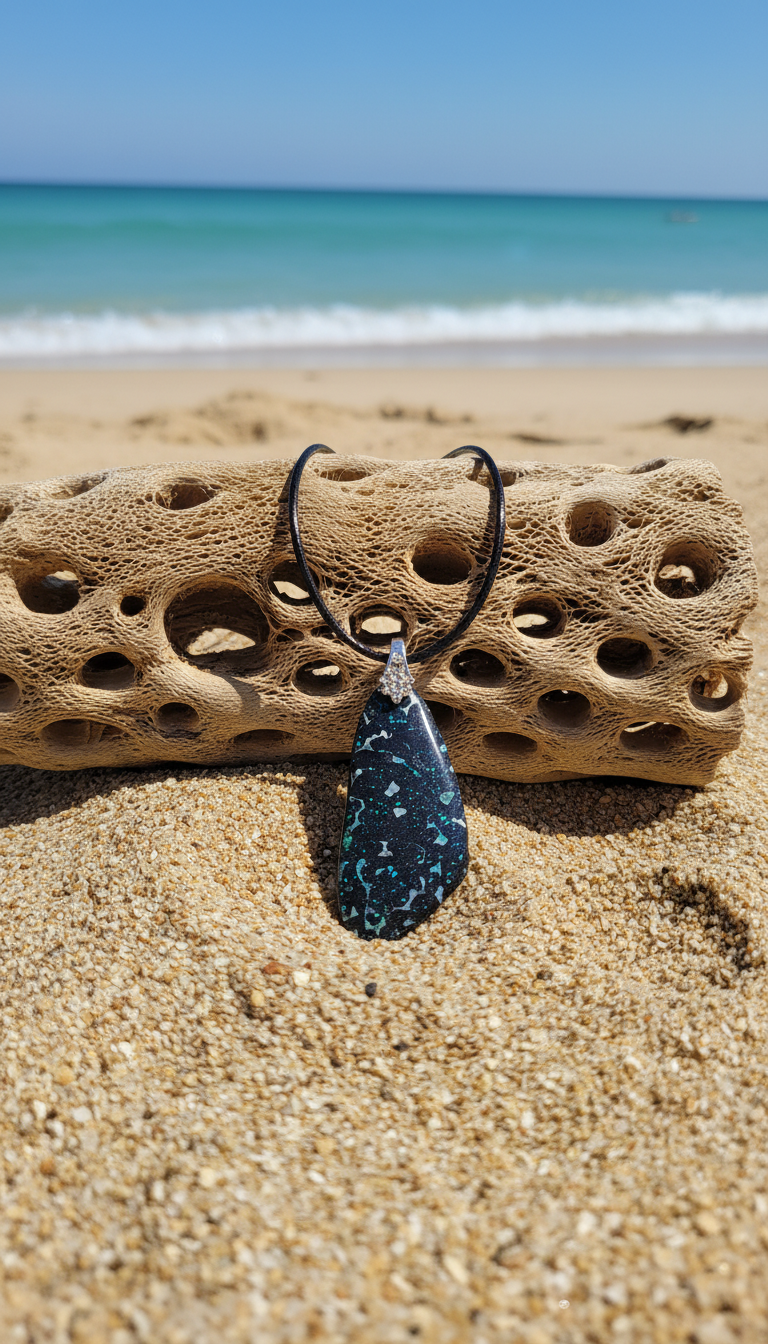 Sparkly blue Necklace