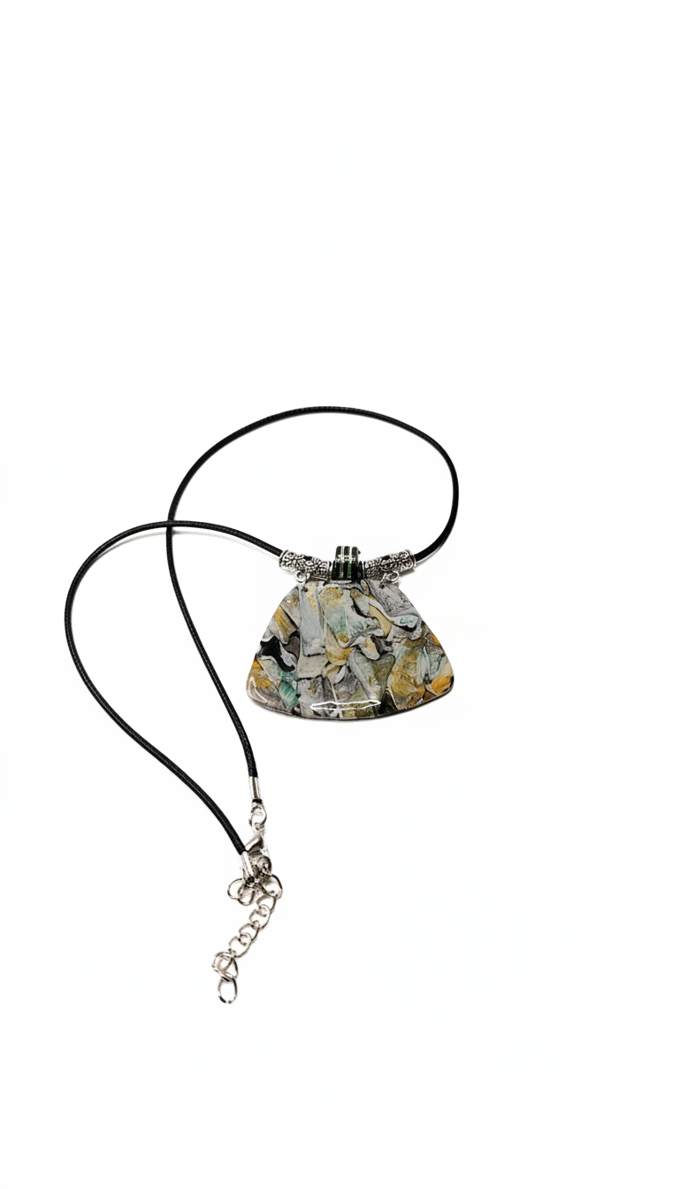 Large water-color Necklace