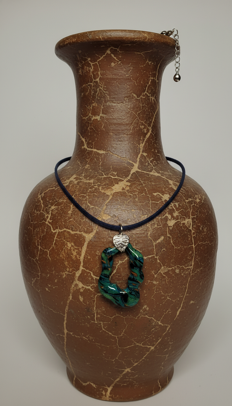 Abstract wavy Necklace