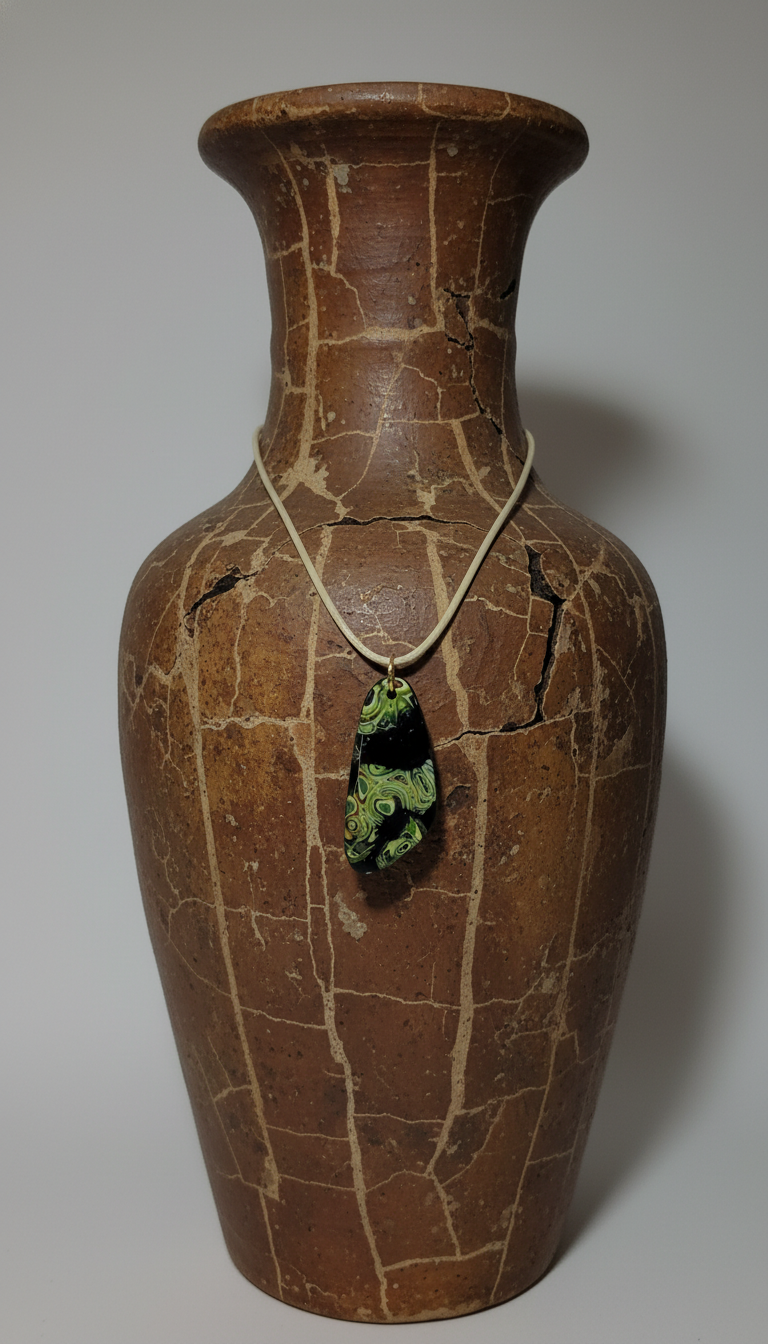Faux unique stone Necklace